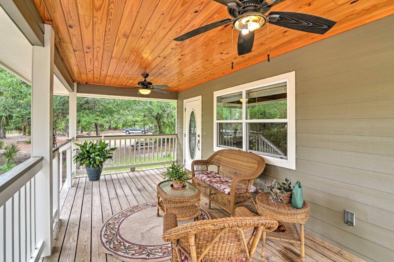 Crystal River Cottage On 1 Acre With Deck And Porch! Yankeetown Ngoại thất bức ảnh