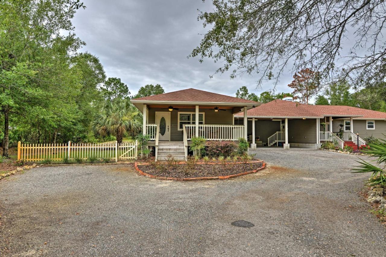 Crystal River Cottage On 1 Acre With Deck And Porch! Yankeetown Ngoại thất bức ảnh