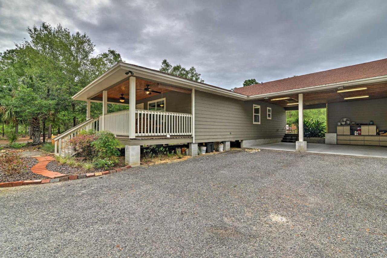 Crystal River Cottage On 1 Acre With Deck And Porch! Yankeetown Ngoại thất bức ảnh